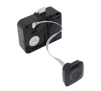 Horett Cerradura de Gabinete con Huella Dactilar, Cerradura de Cajón Biométrica Inteligente sin Llave para Cajones, Taquillas y Escritorios, Aleación Zinc ABS