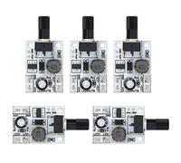Horett Controlador LED [Marca] Controlador de Atenuación PWM Interruptor de Atenuación LED DC 6-25V 20W Brillo Ajustable 20-900mA 1MHz Módulo con Protección