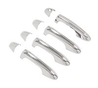 Horett Cubierta de Manija de Puerta Exterior Coche 8 Piezas Abs Chrome | Abs Cromo, Respaldo Adhesivo, Uso Exterior De Vehículos, Protector De Manija De Puerta, An120 An130 2015+