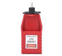 Horett Dispositivo de Bloqueo de Disyuntor Ajustable para Interruptor Protección del Motor Cerradura Seguridad Aleación Aluminio Duradera 53,5 Mm para Mantenimiento Equipos