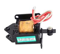 Horett Electroimán de Solenoide de Empuje y Tracción CA Solenoide Lineal CA Actuador AS-05-A 220 VCA 1N 15 Mm Diseño Simple Larga Vida útil con Rendimiento