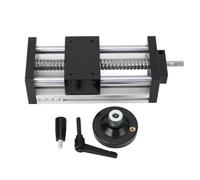 Horett Etapa de Deslizamiento Manual Etapa de Movimiento Lineal Traducción Lineal 100 Mm Protección Reservada 10 Mm Mesa Deslizante Aleación Dos Ejes con Volante