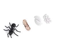 Horett Figuras del Ciclo de Vida de los Insectos, Modelos Educativos Desarrollo Hormigas Mosquitos para el Aprendizaje Niños, Juguete Duradero Vinilo, 4 Piezas (#2)