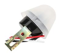 Horett Interruptor de Sensor de Luz Interruptor Fotoeléctrico Sensor Atardecer A Amanecer Automático Alumbrado Público 220 V 10 A Rendimiento Estable Fácil Instalación
