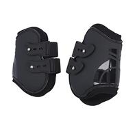 Horett Juego de Botas para Tendones de Caballo, Carcasa Poliuretano | Forro de Neopreno, Hebillas Ajustables, Salto, Uso en Carreras, Protectores de Menudillo, Carcasa de Poliuretano, Cuidado