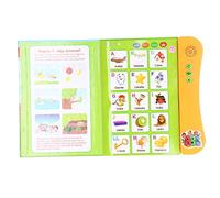 Horett Libro de Sonido Electrónico para Niños Educativo Español Aprendizaje Diversión con Animales y Números Plástico 9.84x8.86in (Naranja)