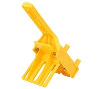 Horett Localizador de Perforación Localizador de Orificios Orificios Rectos Herramienta Perforación Manual 6 Mm 8 Mm 10 Deflector Ajustable 0-50 con Plástico ABS (Amarillo)
