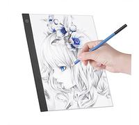 Horett Luz LED A3 Tablet gráfico Panel luz Pad Digital Tableta Copiadora con 3 Niveles de Brillo Ajustable para Dibujo de rastreo Copia visualización Suministros de Pintura de Diamante