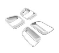 Horett Manija De Puerta Exterior Tapa Tazón Abs Cromo Hiace 2005-2015 | Material ABS, Acabado en Cromo Galvanizado, Respaldo Adhesivo, Estilo de Automóvil, Ajuste Hiace 2005-2015, Molduras