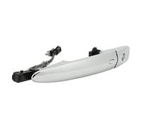 Horett Manija Exterior de Puerta Delantera Izquierda 12459871 Sin Ojo de | Plastic Chrome Plated, Smart Entry System, RFID Sensor, Leaf S SL SV 2011-2017, OEM Fit, 806469N00A