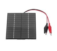 Horett Panel Solar de 12 V, Módulo de Carga a Prueba Viento Polisilicio | Cargador Portátil, Construcción de Polisilicio, Luces y Radios para Exteriores, Conexión de Controlador, Peso Aproximado de