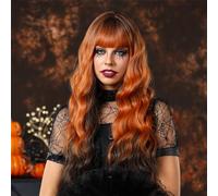 Horett Peluca de Cosplay de Halloween para Mujer, Pelucas Festivas para Fiestas, Peluca Sexy Realista, Aspecto, Disfraz Fiesta Halloween, Postizo Muje (WL1197-1)