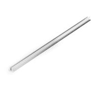 Horett Perfil de Extrusión Lineal de Aluminio Guía en V Perfil Extruido Aluminio Lineal Extrusión Riel con Ranura en V 288 Mm 5700-0145-0288 con Bordes Biselados para