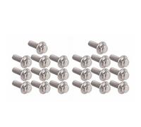 Horett Pernos Hexagonales con Brida de Acero Inoxidable 304 M6x20 20