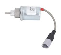 Horett Solenoide de Cierre de Válvula Solenoide Parada Válvula Apagado U85206452 Sensor Sensible ABS Aleación Aluminio DC12V con Resistencia a la Corrosión y