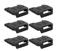 Horett Soporte de Montaje de Batería Base Batería Alimentación Clip Adaptador Montaje Cinturón Pared 18 V Baterías Litio con Fibra Vidrio Nailon 66 y