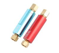 Horett Válvula de Presión 2 Piezas 2 Lb 10 Lb Metal 3/8-24 NPT | Construcción Metálica, Líneas de Freno de Disco, Modificación de Universal, Juntas 3/8-24NPT y 1/8-27NPT, Válvula de