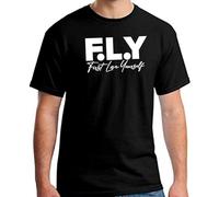 HOREUDAR F.L.Y First Love Yourself Graphics T-Shirt Mens ees Unisex Shirt Black M