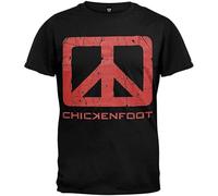 HOREUDAR Juan Tetuan Chickenfoot Mens Down The Drain T Shirt Black S
