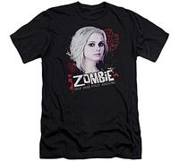 HOREUDAR Mens Izombie Take A Bite Slim Fit Adult TV Show Cotton Casual T Shirts Black XL