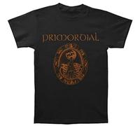 HOREUDAR Men's Redemption At The Puritans Hand T Shirt Black M