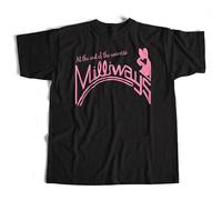 HOREUDAR Milliways Restaurant T Shirt For Hitchikers Guide To The Galaxy Afficionados Men's Man Black XL