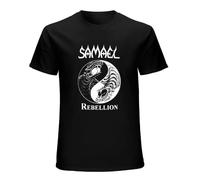 HOREUDAR Samael Rebellion Album Mens Outdoor Graphic T Shirt Black M