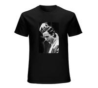 HOREUDAR Ted Bundy T-Shirt - Serial Killer T-Shirt Men's Man Black XL