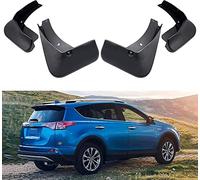 HORFOD para T-oyota RAV4 2016 2017 2018 uardabarros Delantero y Trasero, Faldillas Antibarro con Tornillos de Montaje, sin Necesidad de taladrar,plástico ABS 4 Unidades