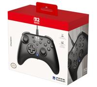 Hori - Mando con cable HORIPAD Turbo (Negro) para Nintendo Switch 2/PC - Licencia oficial de Nintendo