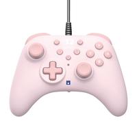 Hori - Mando con cable HORIPAD Turbo (Rosa Cozy) para Nintendo Switch 2/PC - Licencia oficial