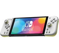 HORI - Mando Split Pad Compact (Gris claro y amarillo) para modo portátil (Nintendo Switch) - Licencia oficial