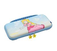 HORI Slim Tough Pouch (City Pop Peach) Carrying Case for Nintendo Switch - Officially Licensed by Nintendo