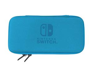 Hori Slim Tough Pouch Funda Rígida Azul para Nintendo Switch Lite
