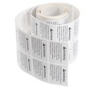 HORIALENCE 1 rollo Etiquetas Autoadhesivas de Advertencia de Atrapamiento para Bolsas Transparentes Protegen Riesgos de