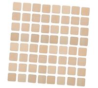 HORIALENCE 100Piezas Uds de Pequeños de Madera sin para Manualidades Pintura y Proyectos DIY Perfectos para Decoraciones Colgantes y Actividades Educativas