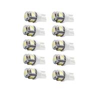 HORIALENCE 10Piezas Bombillas LED Smd de Alta Potencia para Coche Luz Interior y Exterior Energético Instalación Placas de Matrícula y Luces de Carga Blanco