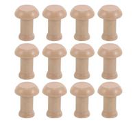 HORIALENCE 12 ganchos de madera para colgar en la pared: perchas de madera para abrigos, sombreros, llaves, organizadores, perchero rústico con rieles atornillados para dormitorio, cocina y baño.