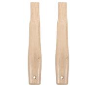 HORIALENCE 2 mangos de madera para martillo: Mango de madera para mazo | 22 cm/9" de repuesto para quitar y reparar | Accesorio de martillo de de fácil agarre