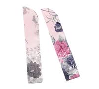 HORIALENCE 2piezas De Abanico para Mujer De Seda Bolsa para Guardar Abanicos Estuche De Bolsillo para Bodas