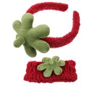 HORIALENCE 2piezas Diadema De Lavado Facial y Muñequera De Banda De Cuidado De Diseño De Para Maquillaje y Spa Accesorio Para Mujeres y