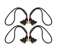 HORIALENCE 4 Piezas Interruptor de Freno para Bicicleta Eléctrica y Motocicleta Modelo Rcs19 con Directa Fácil, Respuesta Rápida y Material de Plástico y Cobre para Reemplazo del Sistema