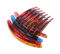 HORIALENCE 4piezas Peines Decorativos Para Mujer Unidades Peines Laterales Franceses Diseño Minimalista Para Flequillos Práctico y Ligero Combinación De