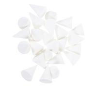 HORIALENCE 50 Piezas Clavos Refractarios de Alumina para Horno de Cerámica en Forma de Cono, Soporte Resistente para Piezas de Cerámica y Arte, Conducción Térmica Optimizada para Producción
