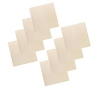 HORIALENCE 8 Piezas Piezas de Madera para Pintar Superficie Lisa y Textura de Vetas de Madera para Proyectos de Pintura y Práctica Artística