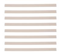HORIALENCE 8 separadores organizadores de joyas para cajones - Tiras beige de 30 cm para joyeros - Separador de bandeja recortable para anillos y pendientes de boutique en casa