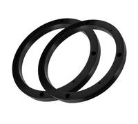 HORIALENCE Anillo Espaciador de Plástico de 6,5 Pulgadas para Coche para la del Sonido Adaptador de Altavoz Resistente en Sistemas de Audio