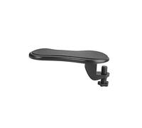 HORIALENCE Apoyabrazos Ajustable para Ordenador Almohadilla de Reposamuñecas Ergonómica con Soporte para Brazo y Muñeca Rotación para Oficina y Negro