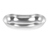 HORIALENCE Bandeja de Acero Inoxidable Forma de Riñón 304 Sanitaria Superficie Lisa para Instrumentos Clínicos y Procedimientos Médicos
