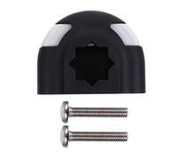 HORIALENCE Base de Montaje para Kayak y Canoa en Nylon y Poliuretano, Diseño Semicircular Negro Instalación sin Taladro para Asegurar el Pala en Proyectos DIY